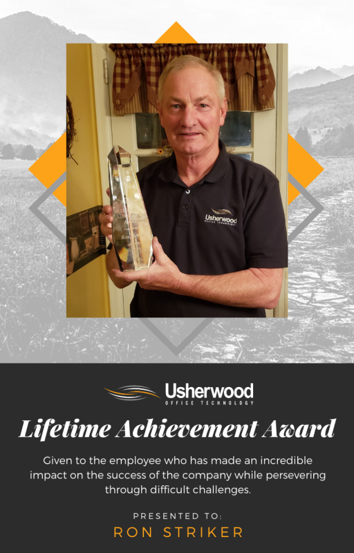 Ron Striker Receives Lifetime Achievement Award