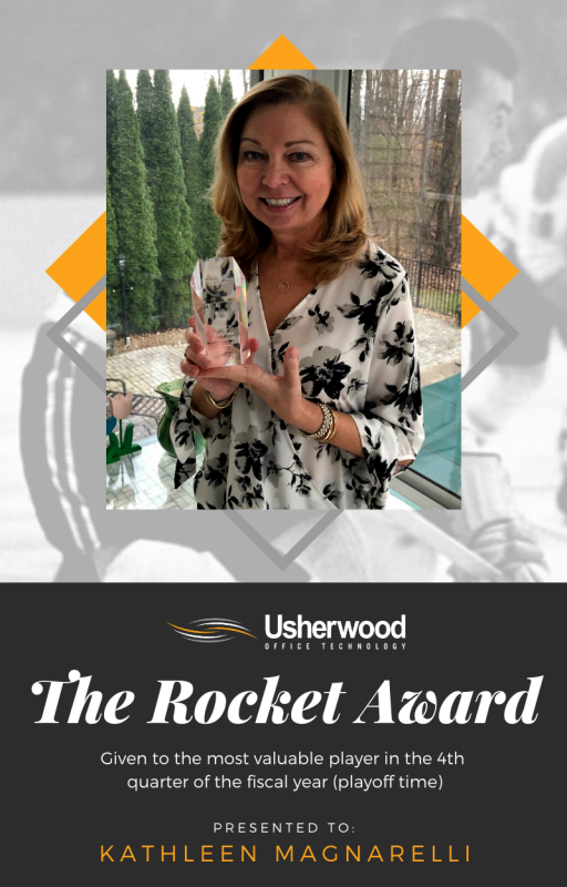 Kathleen Magnarelli Receives Rocket Award