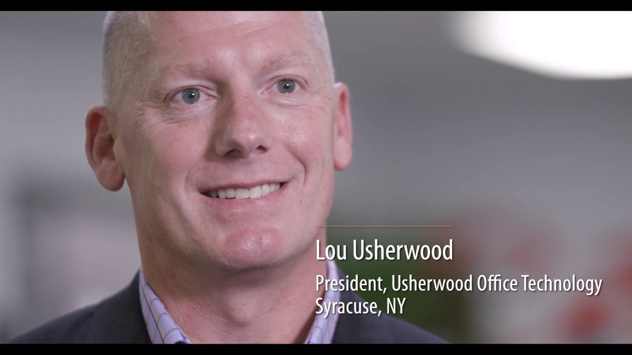 Company CEO, Lou Usherwood, supports Pathfinder Bank in their latest advertising campaign.