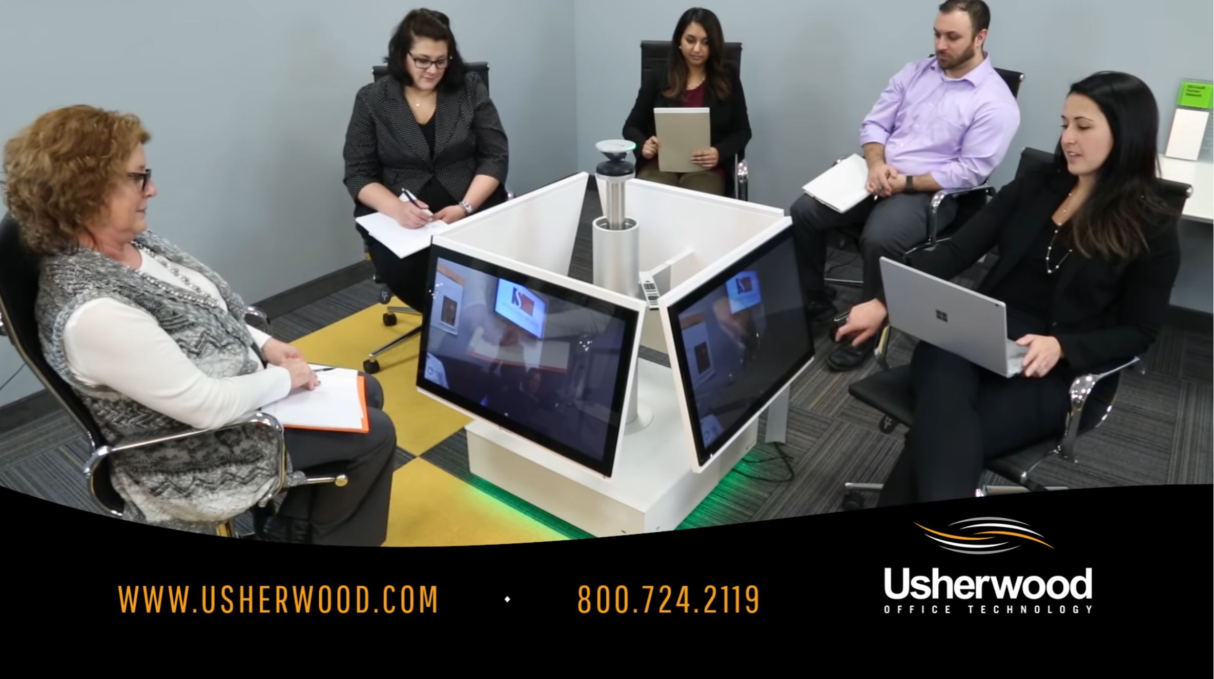 Usherwood Collaborates on Video with New Polycom Centro